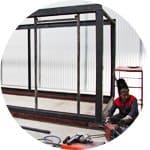 Крепкий металлический каркас