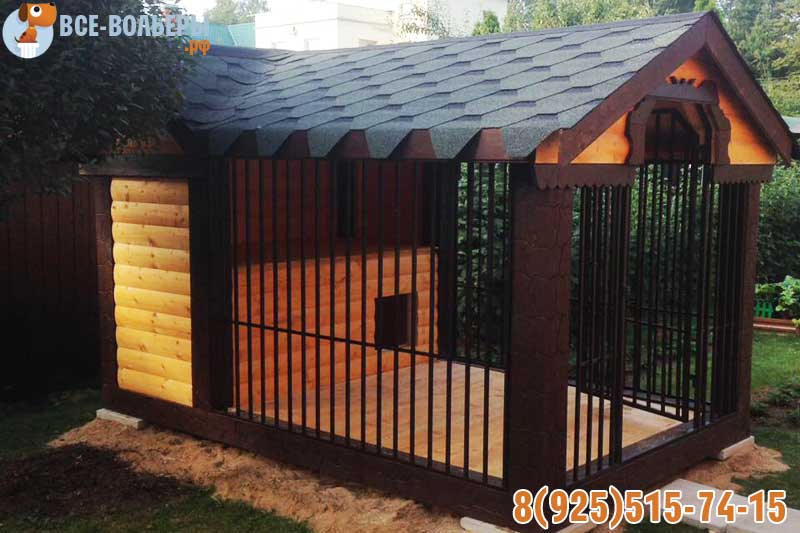 Фото вольера для лайки