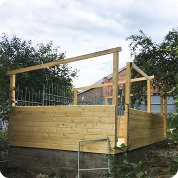 Беседка от «Все-вольеры»