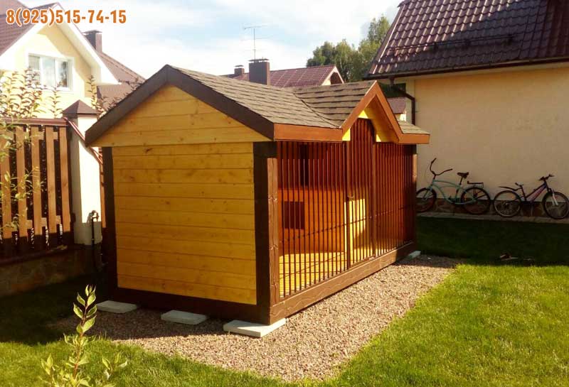 Вольер для крупной собаки