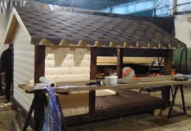 Пример вольера