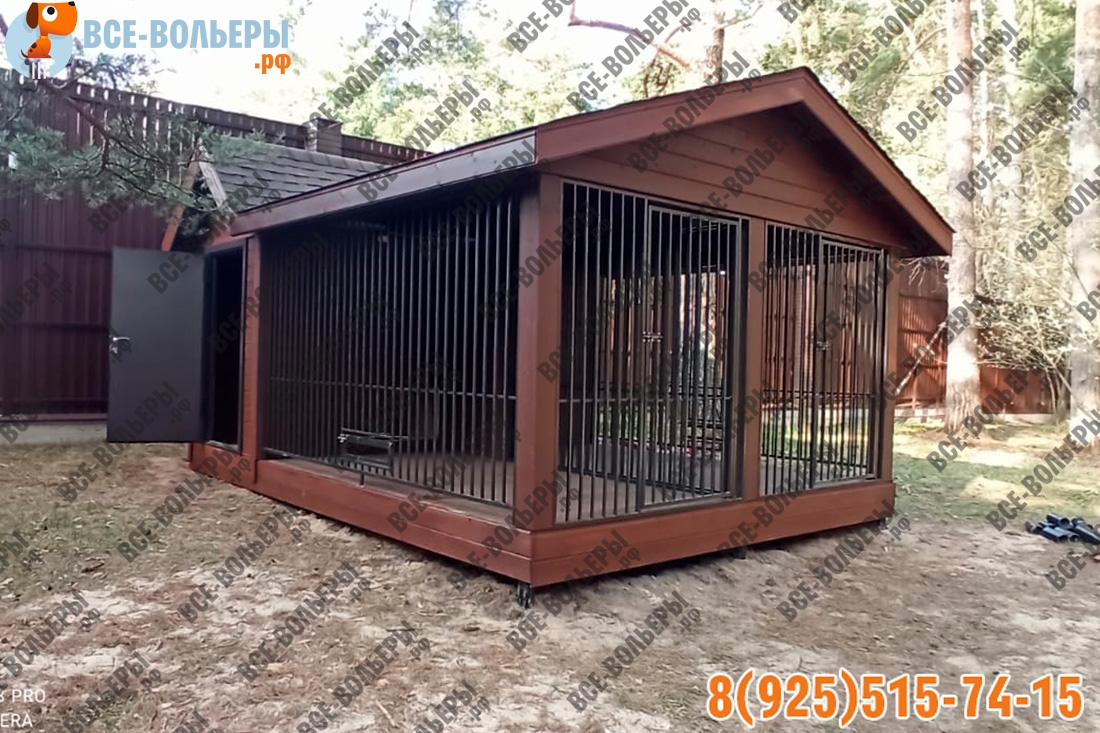 Популярные вольеры для собак