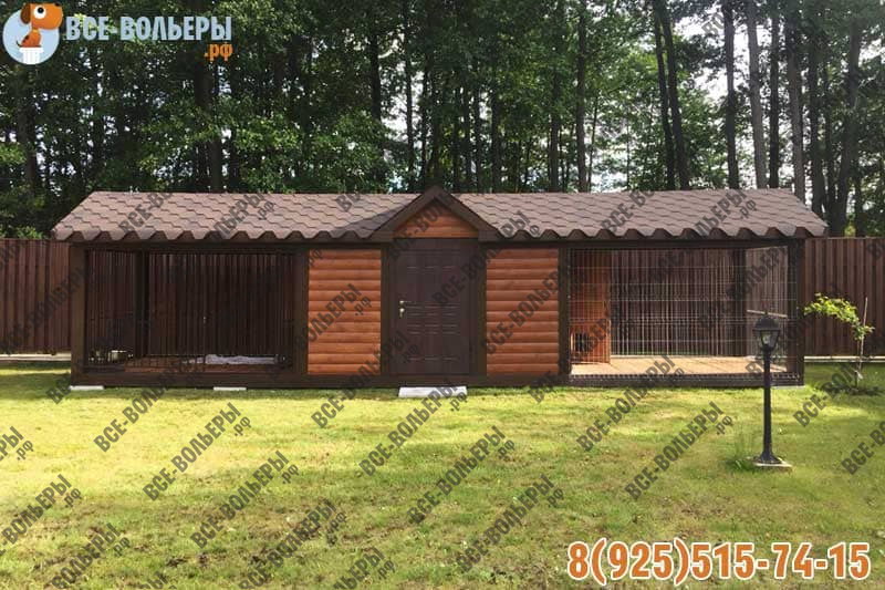 Большой капитальный вольер