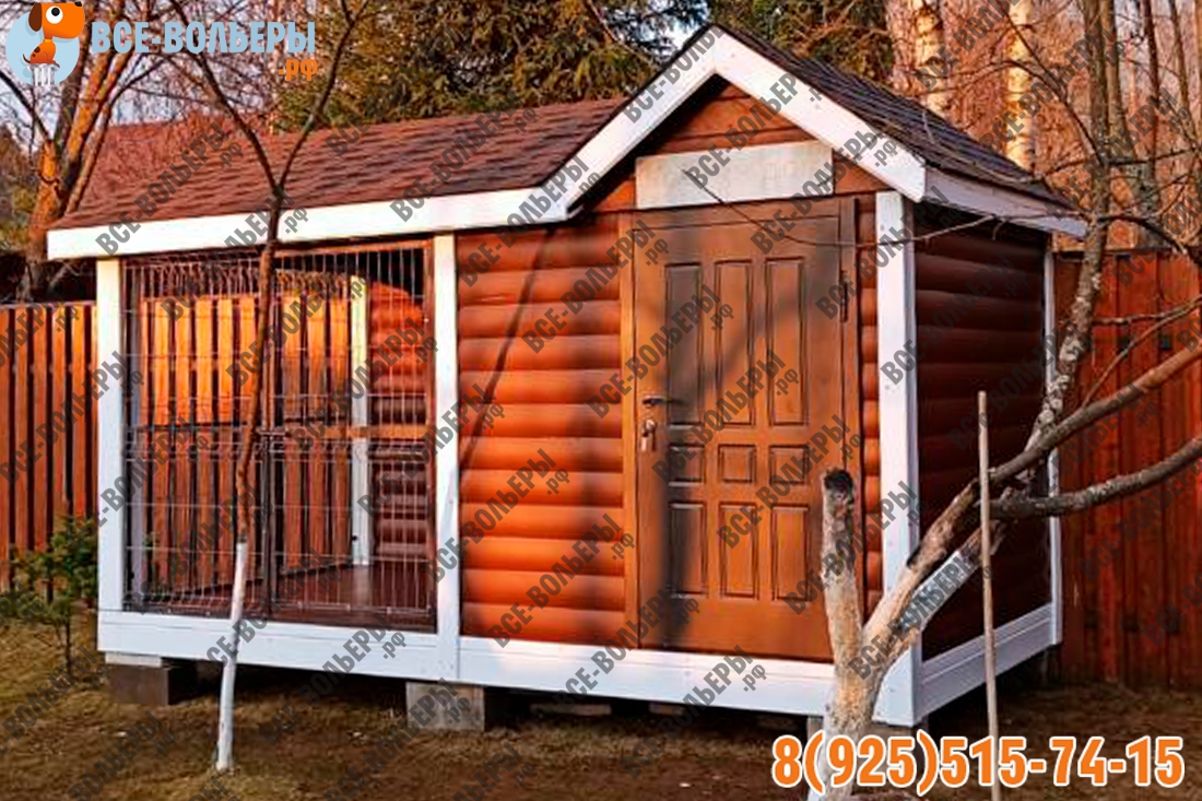 Вольер для кошки на дачу