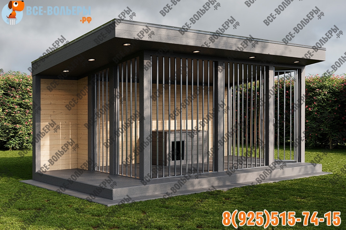 Вольер эконом для кошки