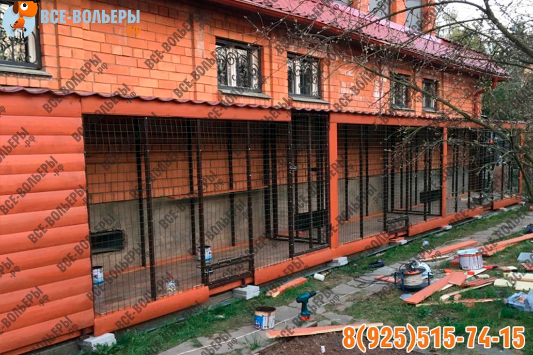 Большой вольер для кошек