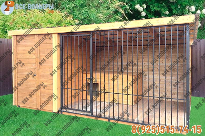 Вольер для лайки