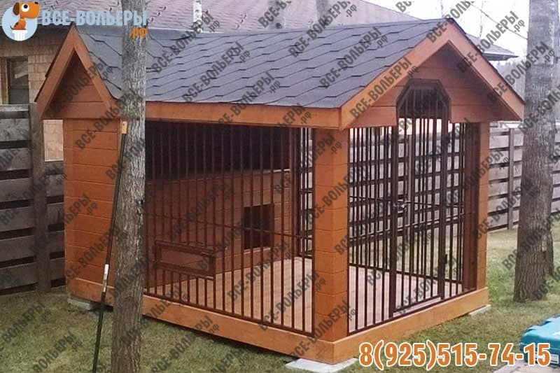 Вольер для алабая