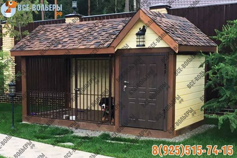 Вольер для кавказской овчарки