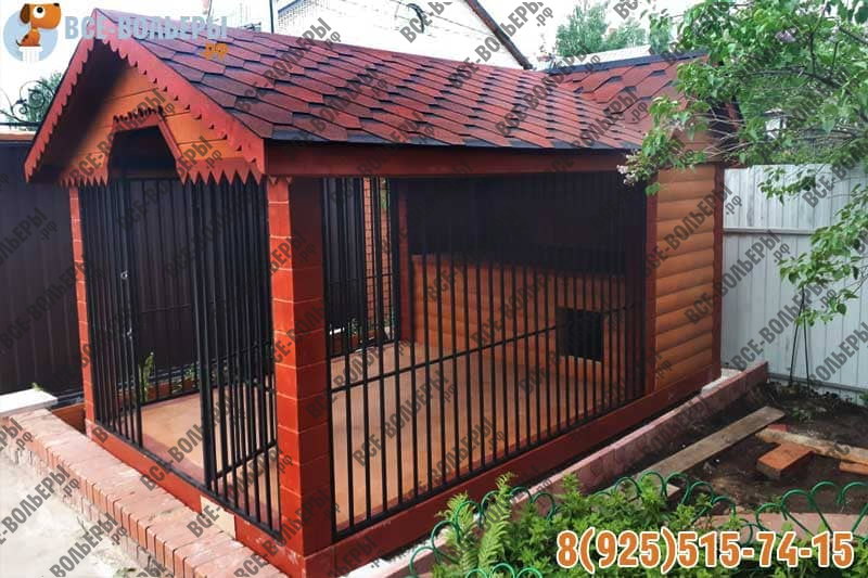 Вольер для сторожевой собаки