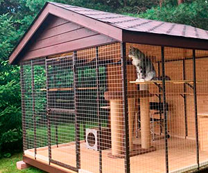 Размер вольера