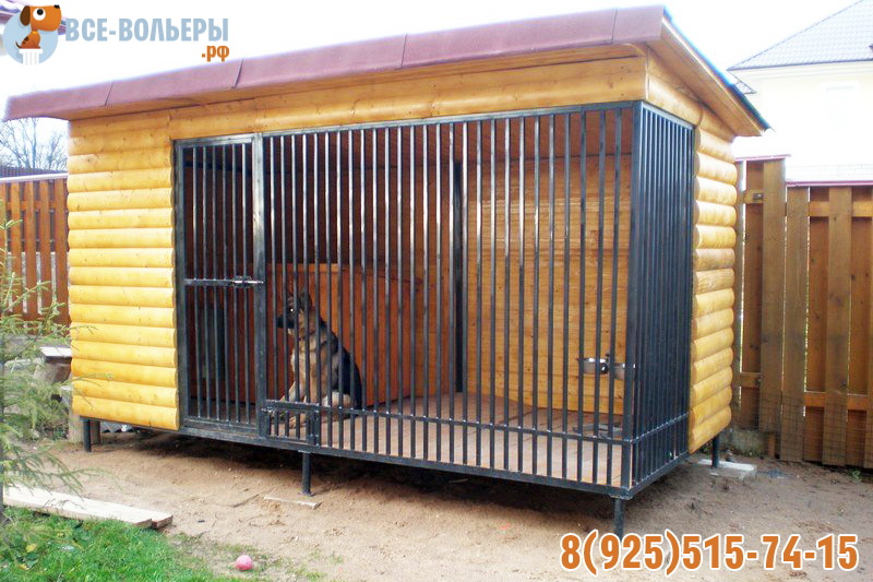 Вольер для немецкой овчарки