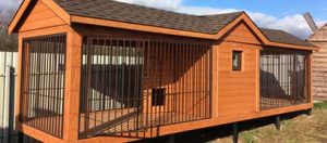 Как сделать вольер для крупной собаки своими руками