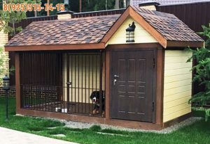 Крутые вольеры для собак не прячут на заднем дворе