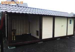 Вольер для овчарки за 6 дней